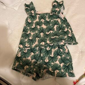 Janie and Jack top and short set.